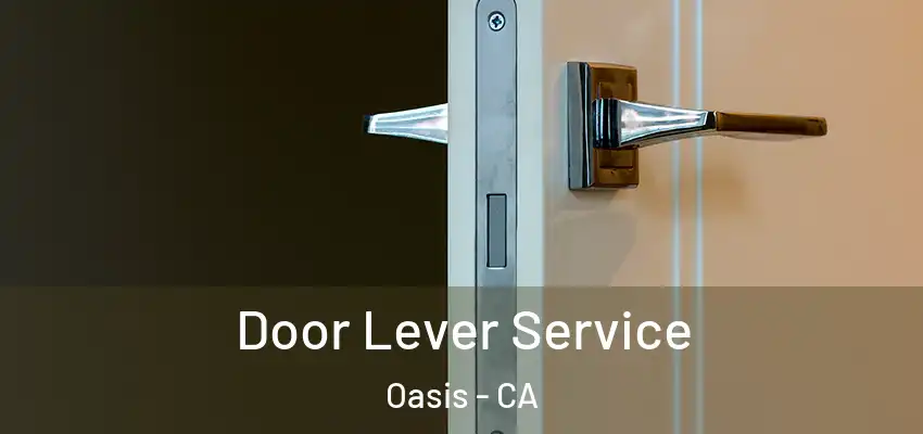  Door Lever Service Oasis - CA